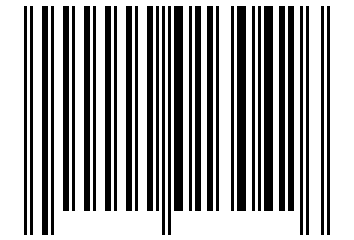 Number 13042 Barcode