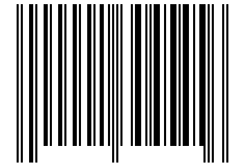 Number 1304545 Barcode