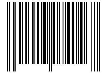 Number 13074046 Barcode