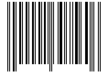 Number 1307560 Barcode