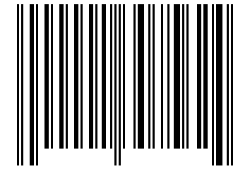 Number 1307562 Barcode