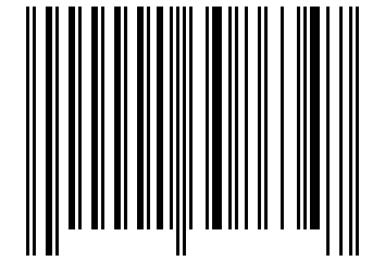 Number 1308634 Barcode