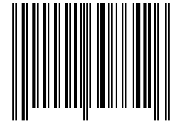 Number 1308642 Barcode