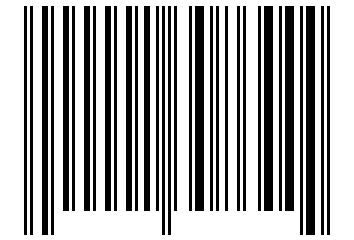 Number 1308644 Barcode