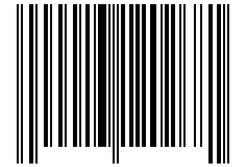 Number 13120268 Barcode