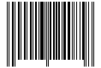 Number 13124085 Barcode