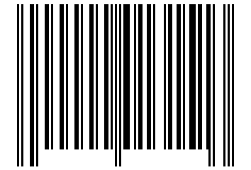 Number 13151 Barcode