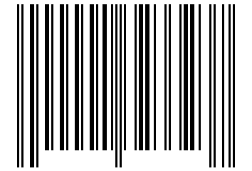 Number 1323323 Barcode
