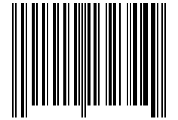 Number 132344 Barcode