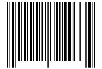 Number 1324033 Barcode