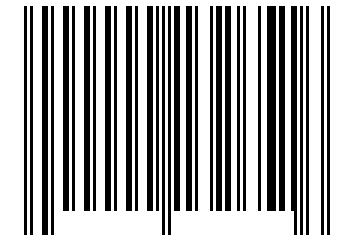 Number 132651 Barcode