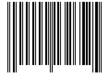 Number 132652 Barcode