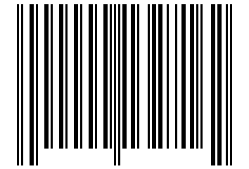 Number 132716 Barcode
