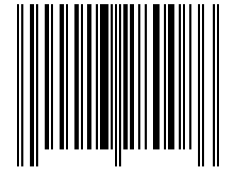 Number 13280086 Barcode