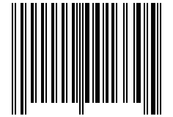 Number 1330 Barcode