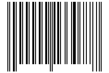 Number 133077 Barcode