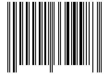 Number 1330998 Barcode