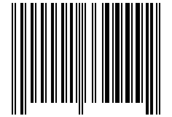 Number 1330999 Barcode