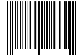 Number 1331 Barcode