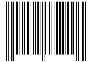 Number 1331001 Barcode
