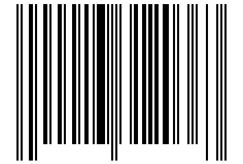 Number 13312036 Barcode