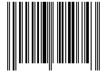 Number 13325074 Barcode