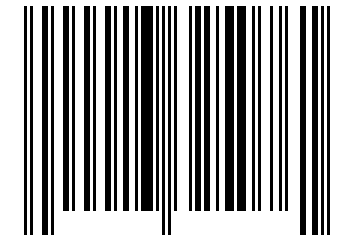 Number 13325076 Barcode