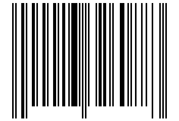 Number 13326088 Barcode