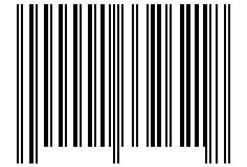 Number 1332621 Barcode