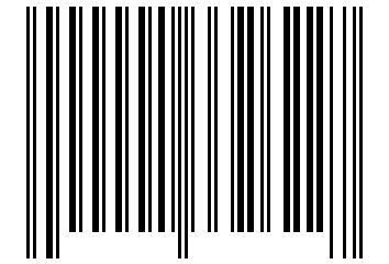Number 1332622 Barcode
