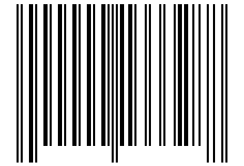 Number 133328 Barcode