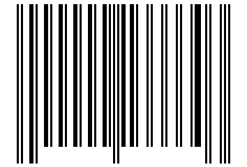 Number 133330 Barcode