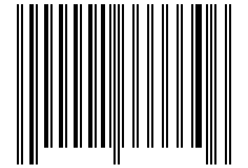 Number 1333330 Barcode