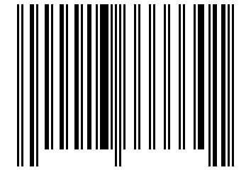 Number 13333330 Barcode
