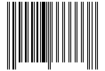 Number 13333333 Barcode