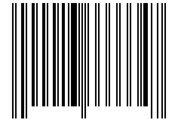 Number 13333334 Barcode