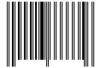 Number 13333335 Barcode