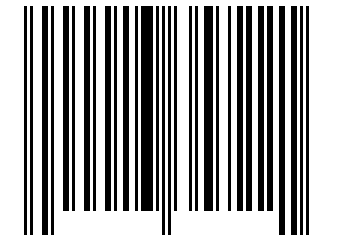 Number 13357221 Barcode