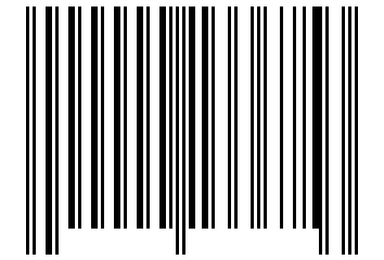 Number 133675 Barcode