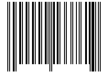 Number 133761 Barcode
