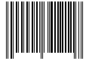 Number 1341211 Barcode