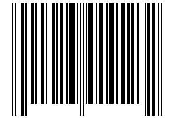 Number 13444523 Barcode