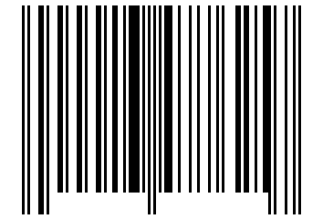 Number 13477625 Barcode