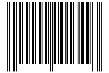 Number 1349 Barcode