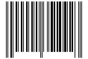 Number 1351092 Barcode