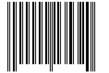 Number 135320 Barcode
