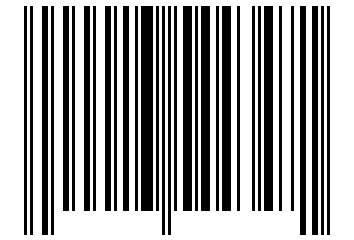 Number 13544347 Barcode