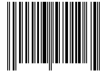 Number 13570106 Barcode