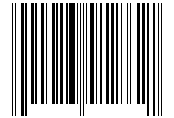 Number 13582862 Barcode