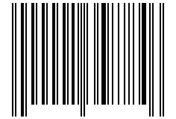 Number 1358784 Barcode